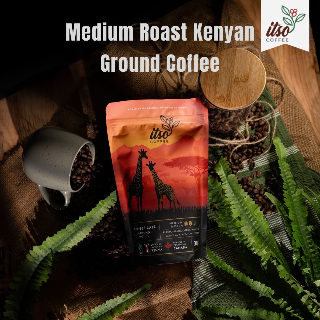 Premium Medium Roast Kenyan Ground Coffee - 300 G