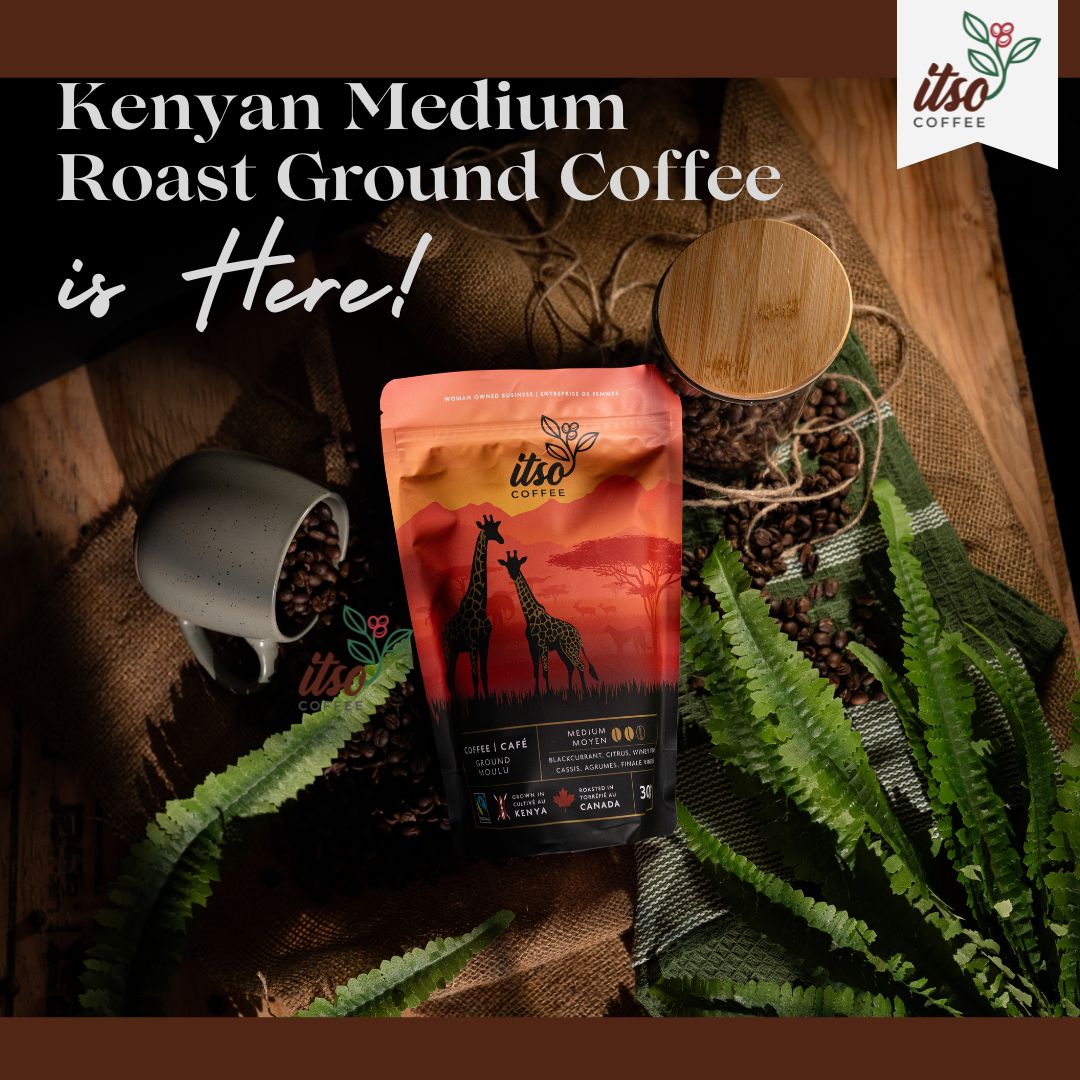 Premium Medium Roast Kenyan Ground Coffee - 300 G