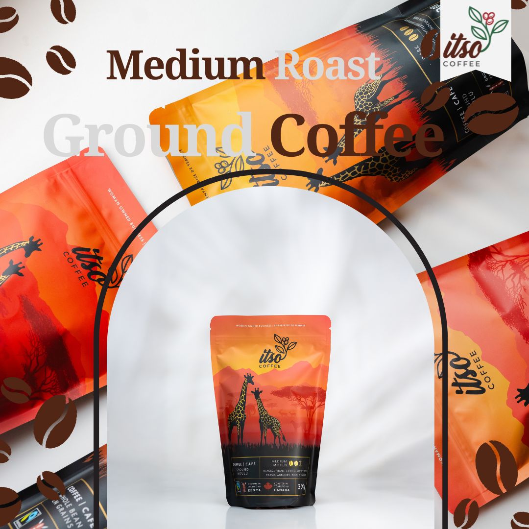 Premium Medium Roast Kenyan Ground Coffee - 300 G